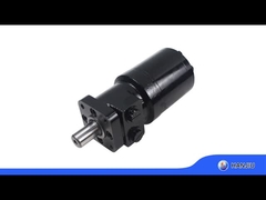 BMRS-375 Motor hidráulico de baja velocidad de alto par 4 perno montado a 160 RPM, eje de llave recto