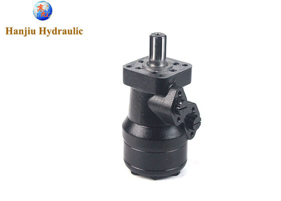 Hydraulic orbit motor MLHRQ160, 4 square flange, SAE 6B spline shaft for garbage truck hydraulic motor