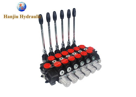 HSSD8-6OTDD Hydraulic Sectional Directional Control Valve | 6-Section Hydraulic Valve | Replacement  Sourcing Solution