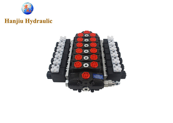 HSSD8DC 6 válvula de control hidráulico direccional de solenoide de bobina adecuada para la agricultura, el tractor y la construcción