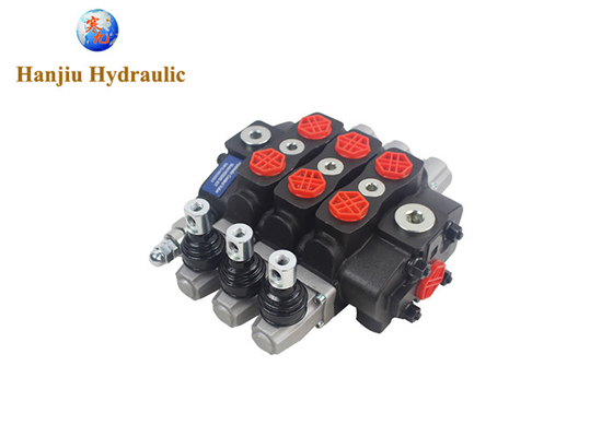 Equipo de minería HSSD8 Serie 3 Banco válvula seccional hidráulica 31,5Mpa 80 L/min Cálculo de flujo