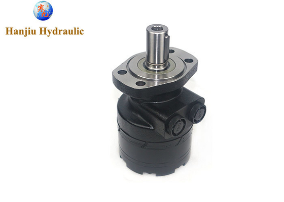 TG0335MS020 motor de torsión hidráulica, flanco de 4 tornillos, eje recto con puertos G1/2 BMER-335