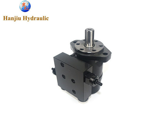 Motor hidráulico BMP-200-2-E-D-B con válvula de alivio, eje SAE 6B, conexiones BSPP