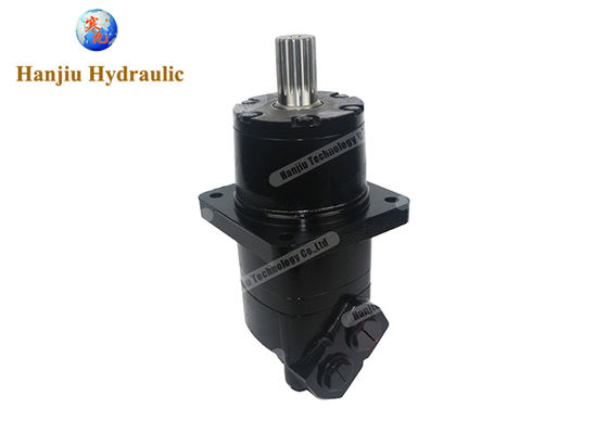 Motor hidráulico gerotor BMK6-500 con desplazamiento de 500 ml/r, brida de montaje de rueda para reemplazo de la serie Eaton 6000, cumple con ISO 9000-2000