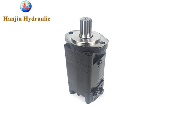 Motor orbital BMSY400 con desplazamiento de 400CC, brida de montaje de 2 pernos y eje estriado para Eaton Char-Lynn Serie 2000