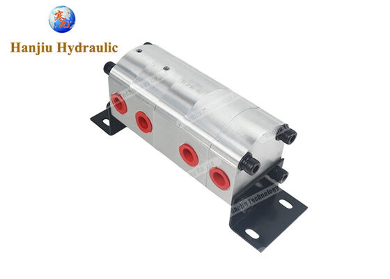 Divertidor de engranajes de cuatro vías FMA-4N-2.1S con desplazamiento de 2,1 cc, material de caja de hierro y presión de 21 MPa para maquinaria móvil