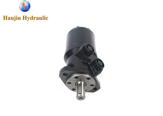 Motor hidráulico de la serie MR, 400 cc/rev, eje de llave recta 25 mm DIN6885, 2 orificios de brida de montaje ovalada, MR400C utilizado en cosechadoras de tamiz