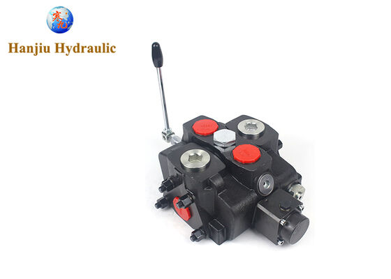 Carrete SD25/1, doble efecto, centro cerrado A+B válvula seccional hidráulica Walvoil