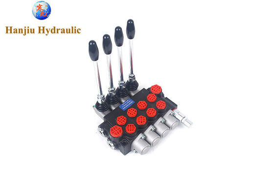 Válvula de monobloque de 4 secciones-45l-min ORTA MB25-4 para camión telescópico